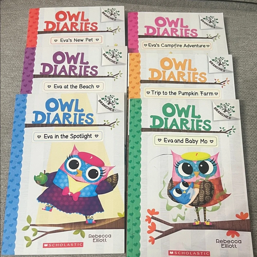 Scholastic Owl Diaries Colorful Book Collection - Picture 1 of 1